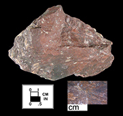 Red Porphyritic Metarhyolite-Frederick-Washington County Line-Carol Ebright Coll